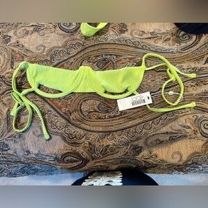 Frankie's Bikinis Green top Swimsuit